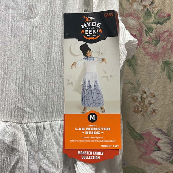 Halloween costume Lab Monster Bride Adult - Picture 6 of 10